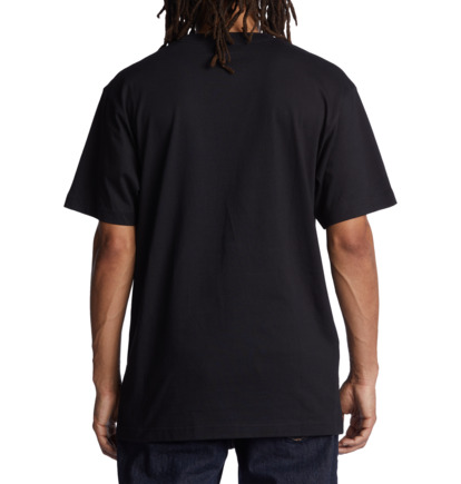 Black Men DC Shoes Shanahan Ring T-Shirt | DC-1046935