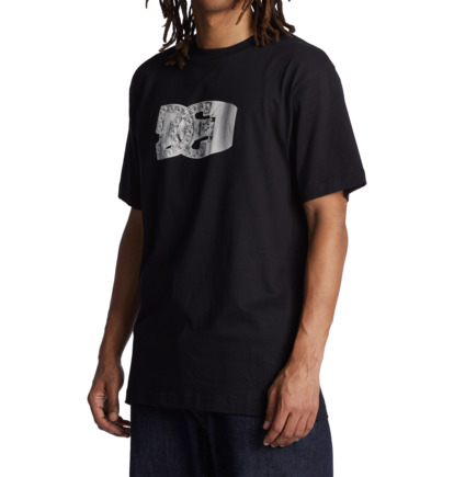 Black Men DC Shoes Shanahan Ring T-Shirt | DC-1046935