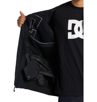 Black Men DC Shoes Spectrum Technical Softshell Snowboard Jackets | DC-7386915