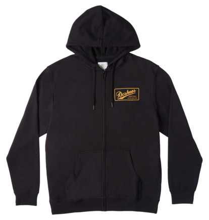 Black Men DC Shoes The Classic Pullover Hoodie | DC-8145602