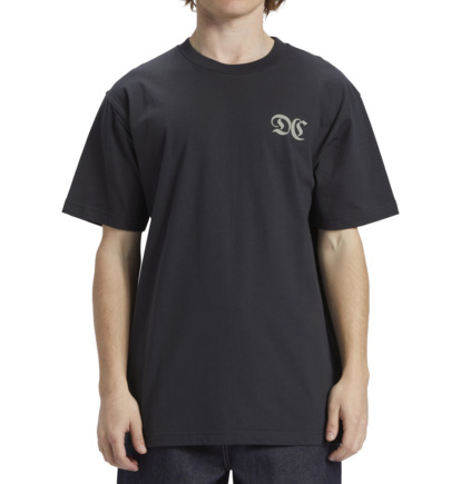 Black Men DC Shoes The Issue T-Shirt | DC-0687415