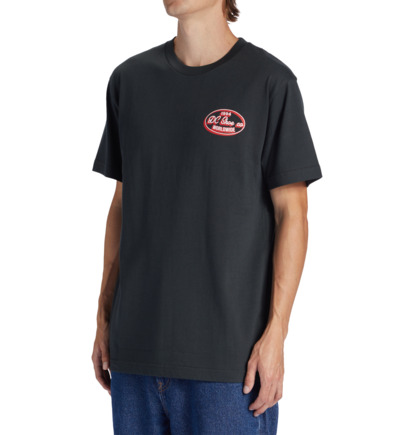 Black Men DC Shoes Truckin T-Shirt | DC-6943571