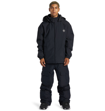 Black Men DC Shoes Vista Technical Snowboard Jackets | DC-9341758