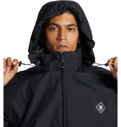 Black Men DC Shoes Vista Technical Snowboard Jackets | DC-9341758