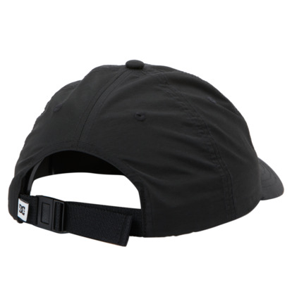 Black Men DC Shoes Warmup Strapback Cap | DC-8312560