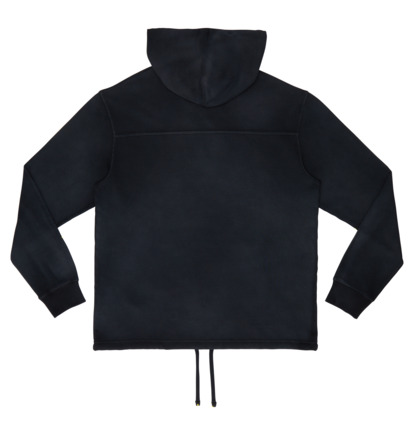 Black Wash Men DC Shoes Plume Pullover Hoodie | DC-1237460