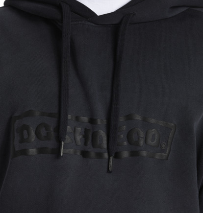 Black Wash Men DC Shoes Plume Pullover Hoodie | DC-1237460