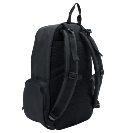 Black / Black Men DC Shoes Breed 25L Medium Backpacks | DC-5098643