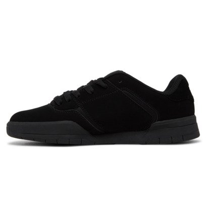 Black / Black Men DC Shoes Central Sneakers | DC-7425610