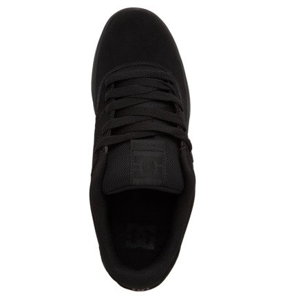 Black / Black Men DC Shoes Central Sneakers | DC-7425610