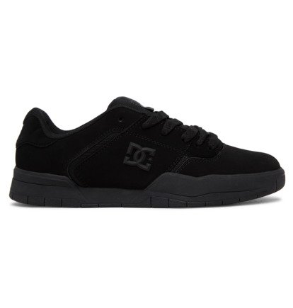 Black / Black Men DC Shoes Central Sneakers | DC-7425610