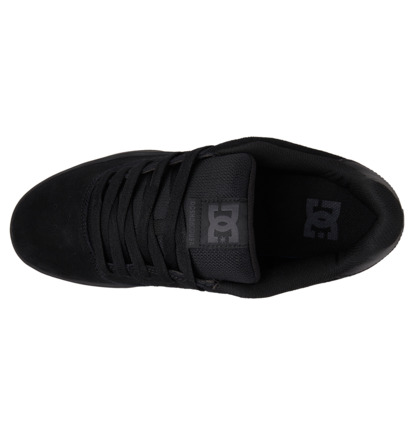 Black / Black Men DC Shoes Central Sneakers | DC-5126397