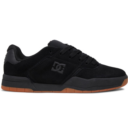 Black / Black Men DC Shoes Central Sneakers | DC-5126397