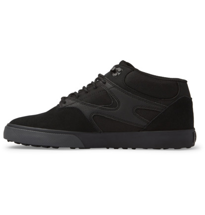 Black / Black Men DC Shoes Kalis Vulc Mid Winter Boots | DC-9260183