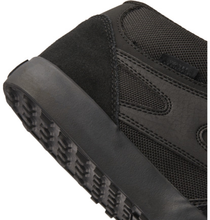 Black / Black Men DC Shoes Kalis Vulc Mid Winter Boots | DC-9260183