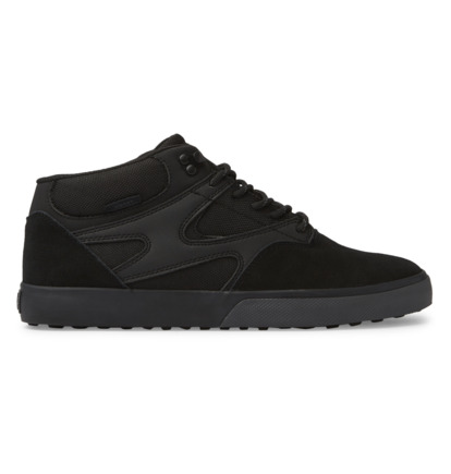 Black / Black Men DC Shoes Kalis Vulc Mid Winter Boots | DC-9260183