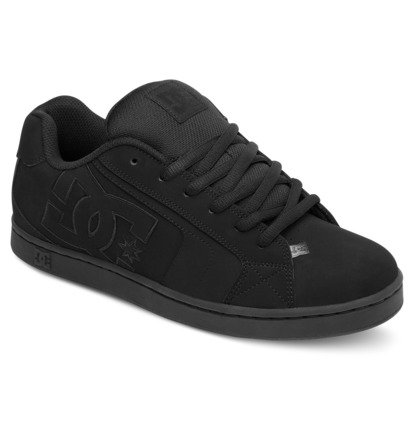 Black / Black / Black Men DC Shoes Net Sneakers | DC-3106478