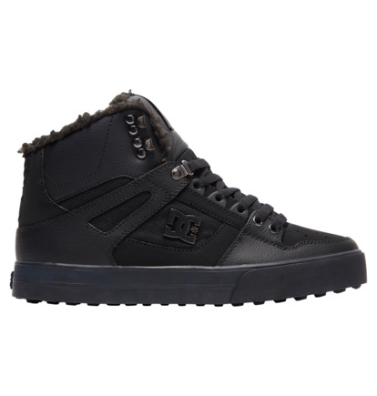 Black / Black / Black Men DC Shoes Pure High WNT Winter Boots | DC-6154982