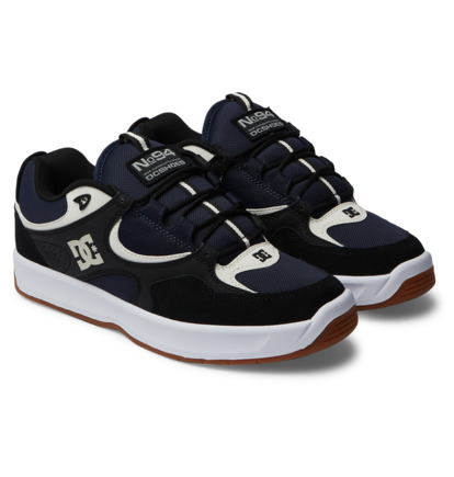 Black / Black / Blue Men DC Shoes Kalynx Zero Skate Shoes | DC-8359146