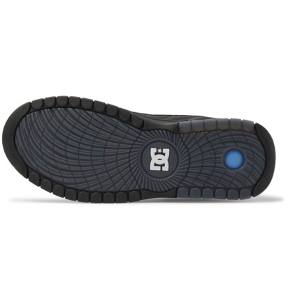 Black / Black / Blue Men DC Shoes Lucien Skate Shoes | DC-8350279