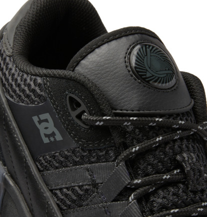 Black / Black / Blue Men DC Shoes Lucien Skate Shoes | DC-8350279