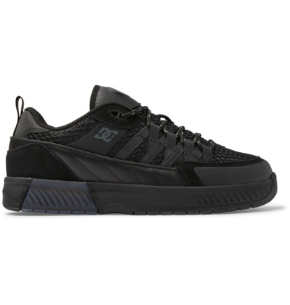 Black / Black / Blue Men DC Shoes Lucien Skate Shoes | DC-8350279