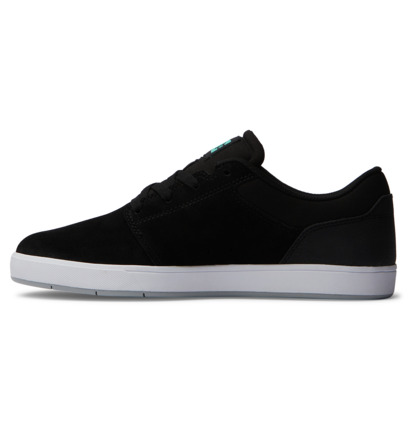 Black / Black / Green Men DC Shoes Crisis 2 Skate Shoes | DC-1879563