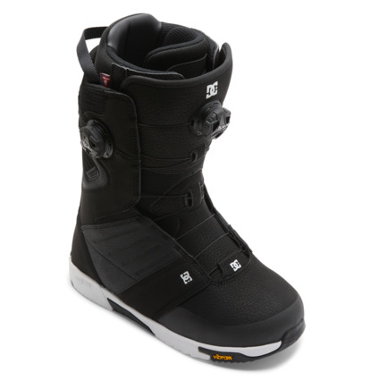 Black / Black / White Men DC Shoes Judge BOA® Snowboard Boots | DC-5816329