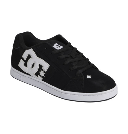 Black / Black / White Men DC Shoes Net Sneakers | DC-6587243