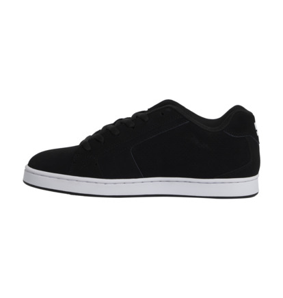 Black / Black / White Men DC Shoes Net Sneakers | DC-6587243