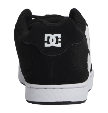 Black / Black / White Men DC Shoes Net Sneakers | DC-6587243