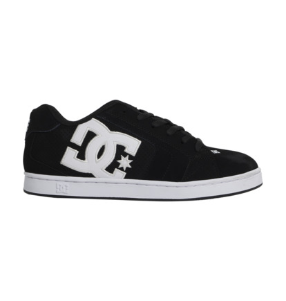 Black / Black / White Men DC Shoes Net Sneakers | DC-6587243