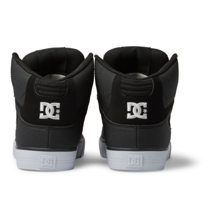 Black / Black / White Men DC Shoes Pure High-Top Sneakers | DC-0354918