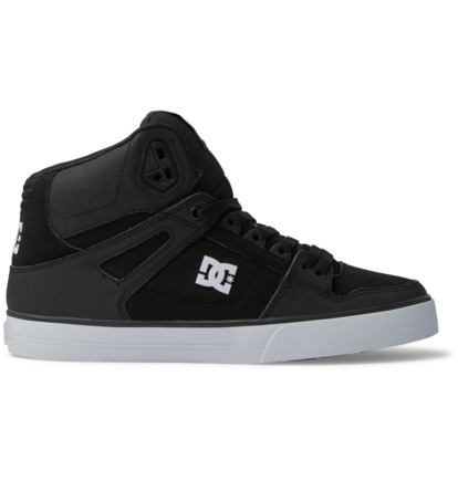 Black / Black / White Men DC Shoes Pure High-Top Sneakers | DC-0354918