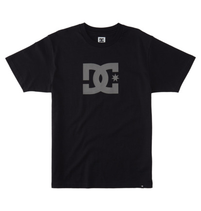 Black / Blue Grey Men DC Shoes DC Star T-Shirt | DC-4860715