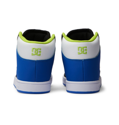 Black / Blue / Green Kids' DC Shoes Manteca 4 Hi Skate Shoes | DC-6329418