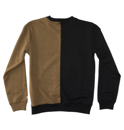 Black / Brown Kids' DC Shoes Baseline Sweatshirts | DC-9718306