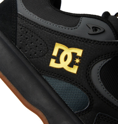 Black / Gold Men DC Shoes Kalynx Zero Skate Shoes | DC-4850319