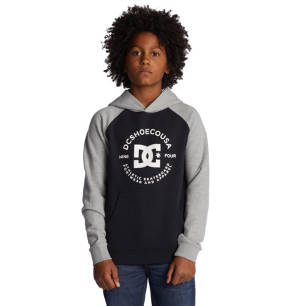 Black / Grey Kids' DC Shoes DC Star Pilot Hoodie | DC-3064815