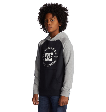 Black / Grey Kids' DC Shoes DC Star Pilot Hoodie | DC-3064815