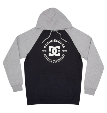 Black / Grey Men DC Shoes DC Star Pilot Hoodie | DC-2645078