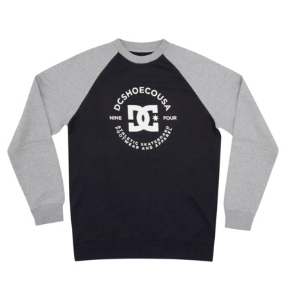 Black / Grey Men DC Shoes DC Star Pilot Sweatshirts | DC-0275918