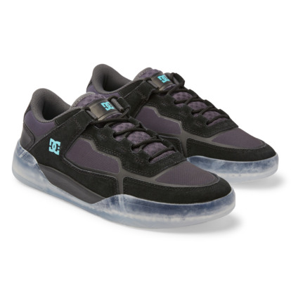 Black / Grey / Blue Men DC Shoes DC Metric Le Skate Shoes | DC-8045619