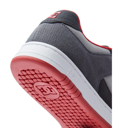 Black / Grey / Red Men DC Shoes Manteca Zero Waste Recycled Sneakers | DC-9263018