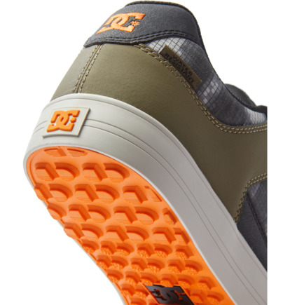 Black / Olive Men DC Shoes Pure WNT Winterised Skate Shoes | DC-5936748