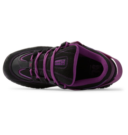 Black / Purple Men DC Shoes Spectre Needles Skate Shoes | DC-0485132