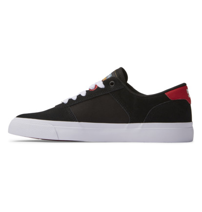 Black / Red Men DC Shoes Teknic Sneakers | DC-5293681