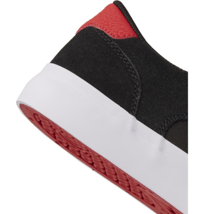 Black / Red Men DC Shoes Teknic Sneakers | DC-5293681