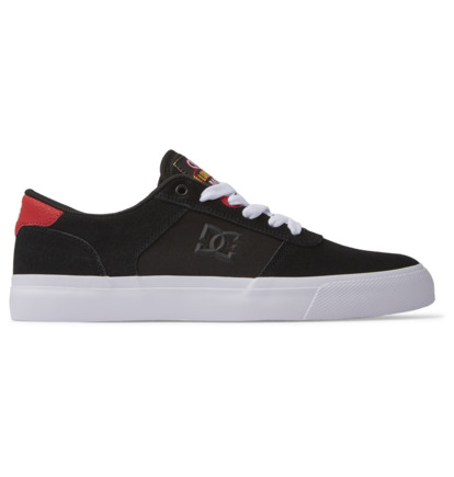 Black / Red Men DC Shoes Teknic Sneakers | DC-5293681