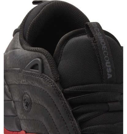 Black / Red Men DC Shoes Williams OG Skate Shoes | DC-0218674